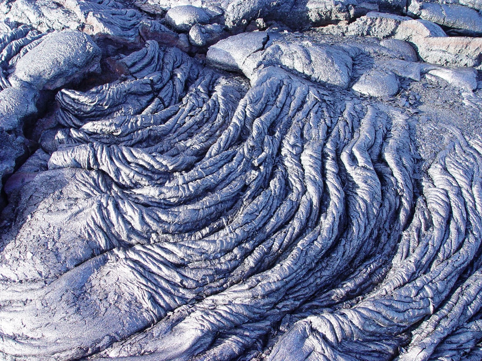 Pahoehoe Lava
